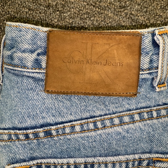 Vintage Calvin Klein jeans with hem detail - Picture 1 of 7